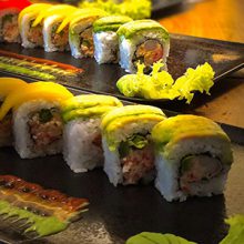 Sushi variatie van Sushi Remunj